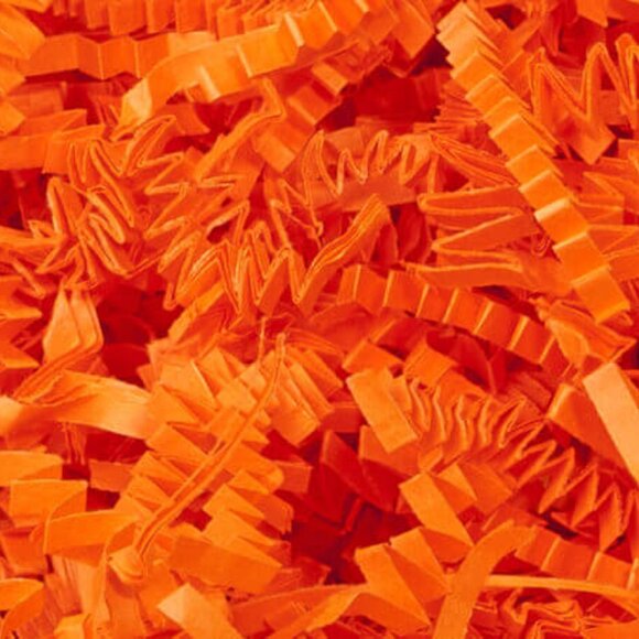 Greenii 10 LB Crinkle Cut Paper Shred Filler great Gift boxes Gift Wrap Orange - Picture 2 of 2
